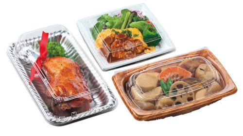 食品包装資材　惣菜1トレイのことなら包装資材のシンセー